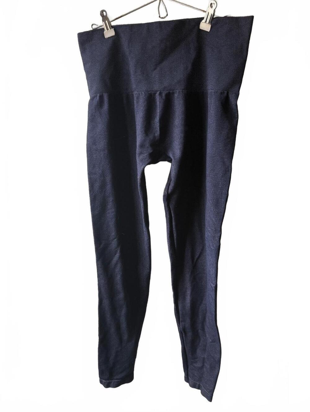 Assets by Spanx Black High Waist Leggings XL